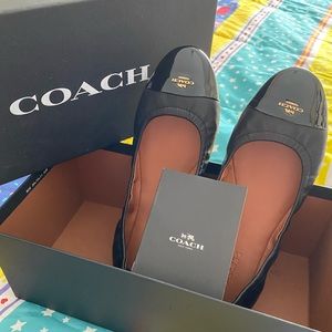 Authentic Coach dress flats. Brand new size 10